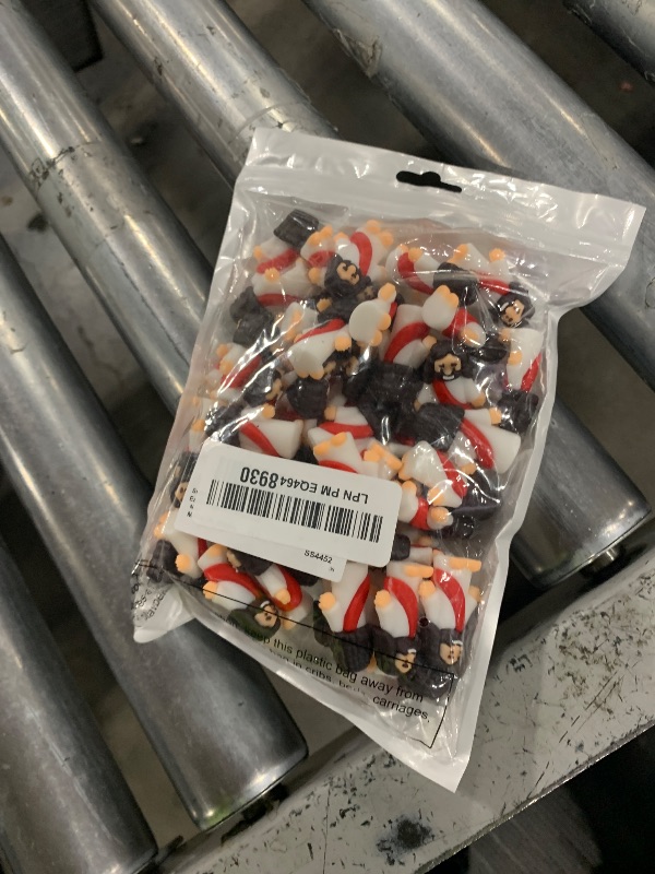 Photo 1 of Sumind 50 Pcs Little Jesus Figures Original Design Miracle Mini Pocket Jesus to Hide and Seek Easter Egg Filling Religious Party Favors Sunday School Baptism Gifts(Red)`
