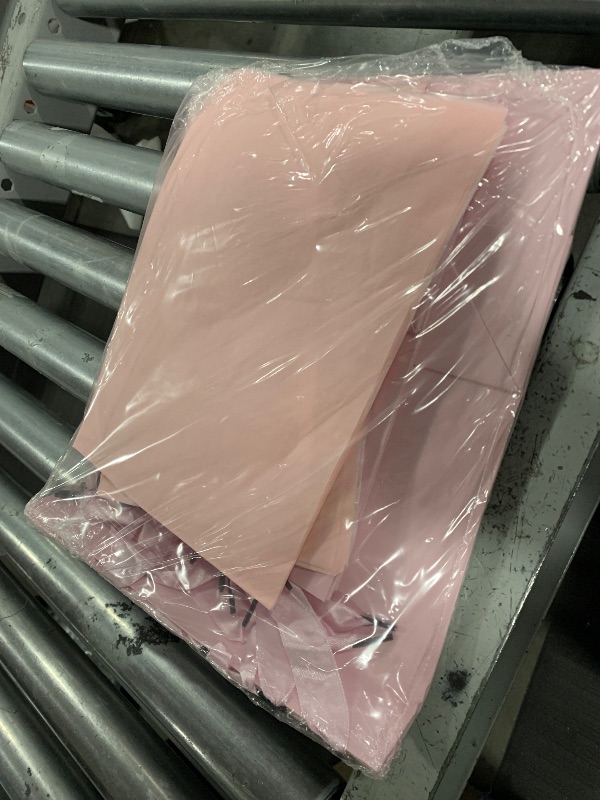 Photo 1 of qiqee Pink Gift Bags with Tissue Paper - Assorted Sizes (2 Large 13", 4 Medium 9", 4 Small 6" Bags, 30 Tissue Papers) - 10 Pack - Perfect for Birthdays, Weddings, Baby Showers