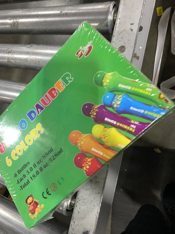 Photo 1 of Yuanhe Bingo Daubers Dot Markers - 3 oz Paint Dotter Bingo Dabbers/Dobbers, Set of 6