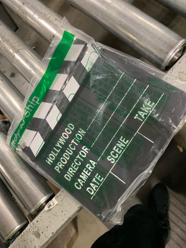 Photo 1 of Rhode Island Novelty 7 Inch x 8 Inch Hollywood Movie Clapboard, One Per Order