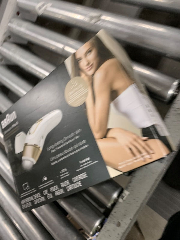 Photo 1 of Braun Smart IPL, Silk·Expert Pro 5: at Home Laser Hair Removal for Women and Men, Permanent Visible Hair Reduction in Hair Regrowth for Body & Face, Soft Pouch and Precision Head, IPL5157