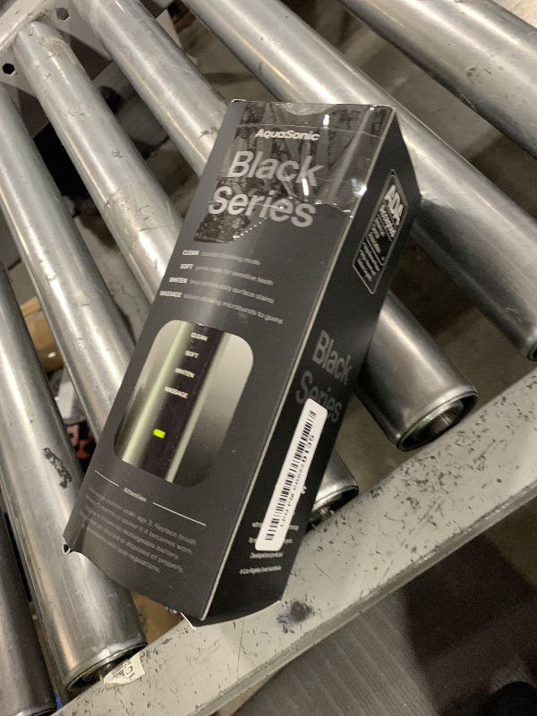 Photo 1 of Aquasonic Black Series Ultra Whitening Toothbrush – ADA Accepted Electric Toothbrush- 8 Brush Heads & Travel Case – 40,000 VPM Electric Motor & Wireless Charging - 4 Modes w Smart Timer