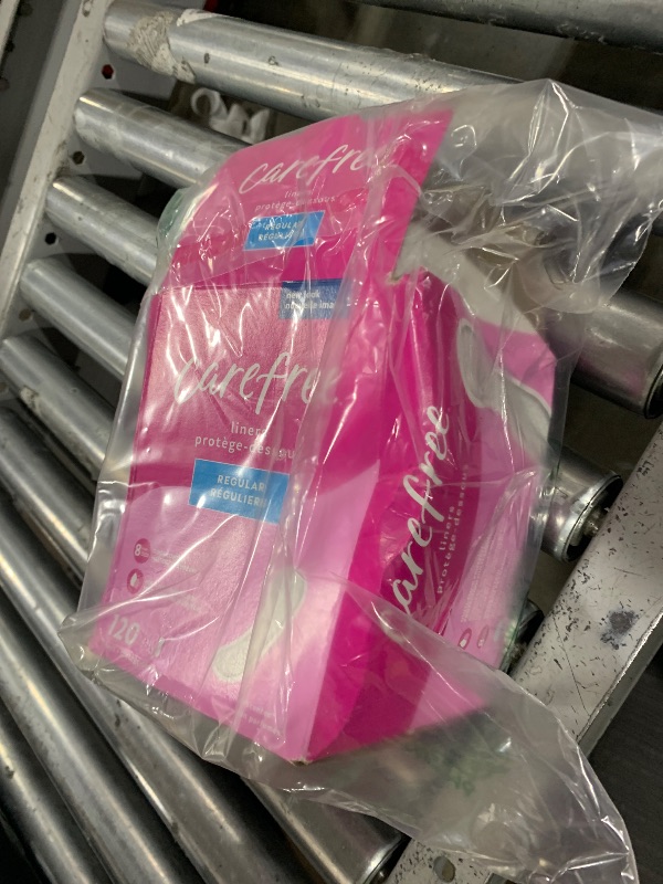 Photo 1 of Carefree Panty Liners for Women, Regular, Unwrapped, Unscented, 120ct | Pantiliners, Carefree Liners, Daily Liners for Women, Light Periods and Leaks, 8-Hour Odor Control | 120ct (Packaging May Vary)