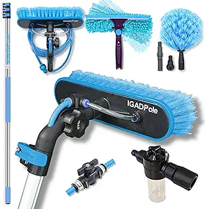 Photo 1 of Water-fed Brush, Cobweb Duster and 10” Squeegee