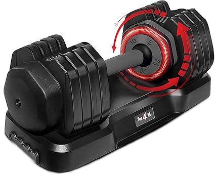 Photo 1 of Yes4All Selected Dumbbell 25lb - Original Black (Single)