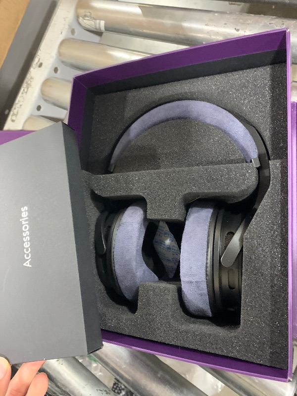 Photo 1 of Linsoul HarmonicDyne x Z Reviews Eris: Wired Over Ear Headphones, 50mm Dynamic Driver Gaming Headphones, Semi-Closed for Bass Enthusiasts, Gaming, Audiophile, Balanced Cable, Glass-Back