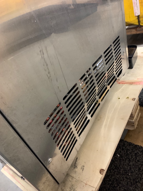 Photo 1 of Commercial Ice Cream Maker Machine 1200W Single Flavor Soft Serve Ice Cream Machine 3.2 to 4.2 Gal/H 110V Ice Cream Machine with Pre-Cooling, Auto Clean, 6L Hopper for Restaurant Snack Bar