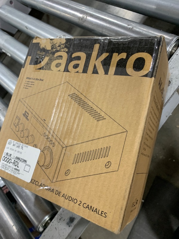 Photo 1 of Daakro AK45 Stereo Audio Amplifier,300W Home 2 Channel Wireless Bluetooth 5.0 Power Amplifier System, Home Amplifiers FM Radio, USB, SD Card, with Remote Control Home Theater Audio Stereo System