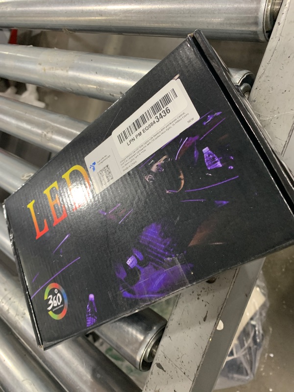 Photo 1 of Jushope Interior Car LED Strip Lights with Wireless APP and Remote Control, RGB 5 in 1 Ambient Lighting Kits with 236 inches Fiber Optic, 16 Million Colors Car Neon Lights, Sync to Music