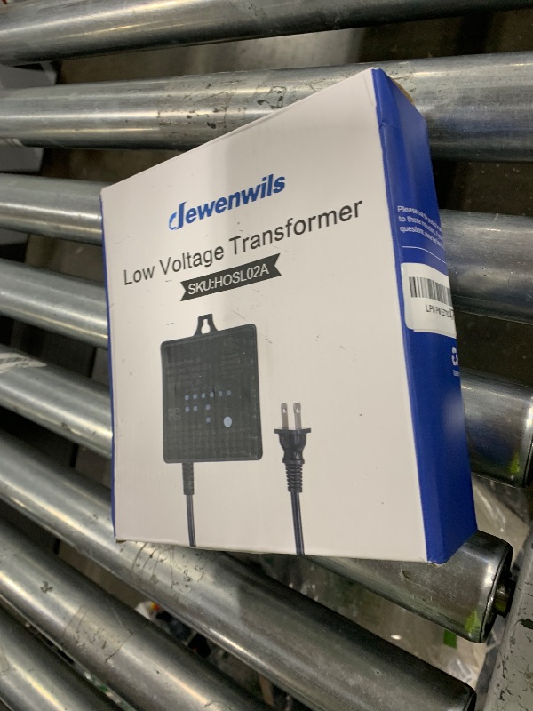 Photo 1 of DEWENWILS 60W 120V AC to 12V DC Outdoor Low Voltage Transformer with Timer and Photocell Light Sensor, Weatherproof, Specially for LED Landscape Lighting, Spotlight, Pathway Light, ETL Listed