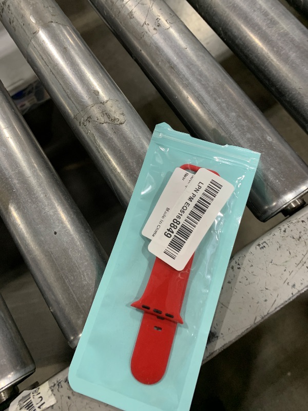 Photo 1 of CREFORT Sport Bands Compatible with Apple Watch 38mm 40mm 41mm 42mm 44mm 45mm 46mm 49mm for Women Men, Soft Silicone Accessory Strap Wristband for iWatch Series 10 9 8 7 6 5 4 3 2 1 SE Ultra Red