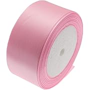 Photo 1 of Wide Satin Ribbon Perfect for Wedding PINK