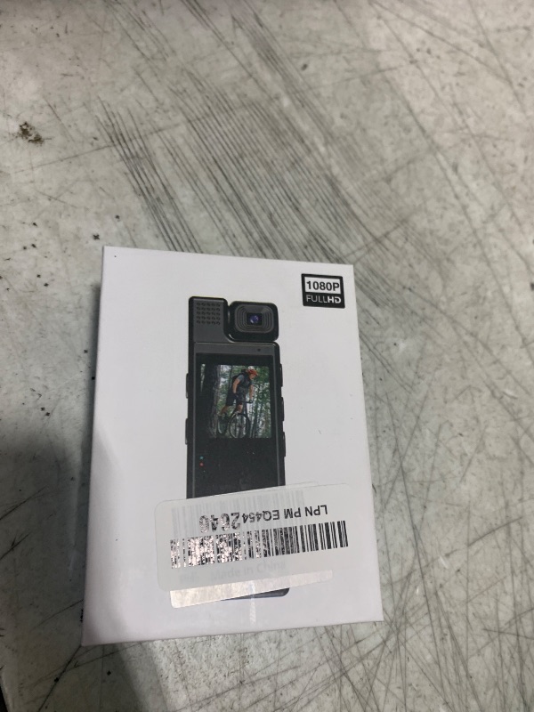 Photo 1 of HRHIKG Body Camera Mini Bodycam, Portable Cameras Wearable Personal Camcorder with 1.3in Screen, 1080P HD Night Vision Motion Detection No Need WiFi Rotating Lens Sport Camera for Travel Enforcement