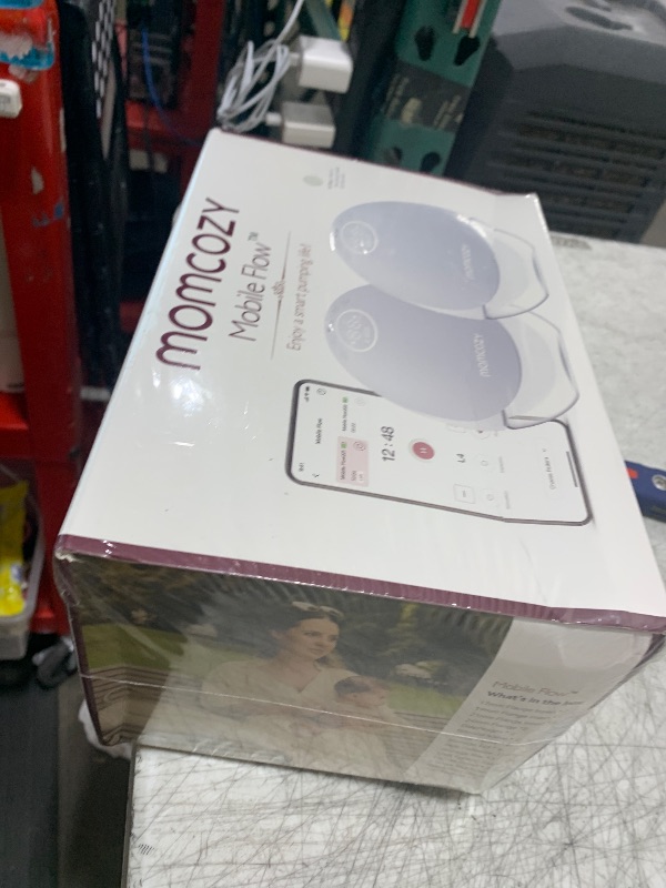 Photo 1 of Momcozy Breast Pump Hands Free Upgraded Mobile Flow | M9, App Discreet Control with Personalized Multi-Modes & 15 Levels, Wearable Breast Pump 24mm, 2 Pack Gray