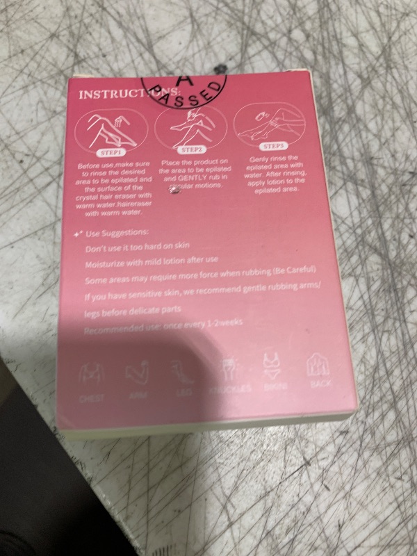 Photo 1 of hoyesch Crystal Hair Eraser for Women and Men(Gradient Red)