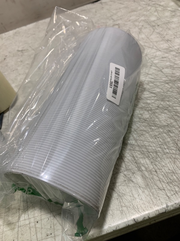 Photo 1 of Air Conditioner Exhaust Vent Hose - 5" Diameter, 59" Length, Angooni Universal Counter-Clockwise Thread Air Vent Compatible with Honeywell, Whynter, Frigidaire, LG, Toshiba, Delonghi, JHS