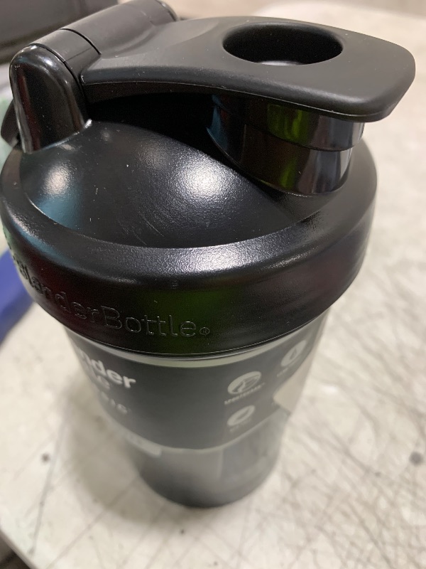 Photo 1 of BlenderBottle Classic V2 Shaker Bottle Perfect for Protein Shakes and Pre Workout, 20-Ounce, Black