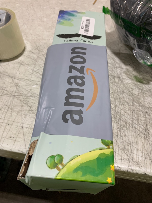 Photo 1 of [Update Volume Adjustable] Talking Cactus Toy Mimics Back, Gift Package Repeat Dancing Plush Toys - Talking Sing+Repeat+Dancing+Recording+Rainbow Led Cactus Toy(15 Second Recording)