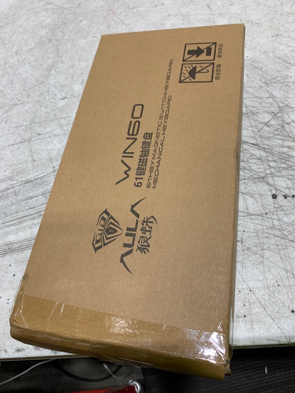Photo 1 of Aula WIN60 HE - 60% Mechanical Gaming Keyboard Wired, Magnetic Switch Hot Swappable, Adjustable Actuation Rapid Trigger Mode, 8000 Hz Polling Rate, RGB Small Keyboard 60 Percent Compact Design for PC