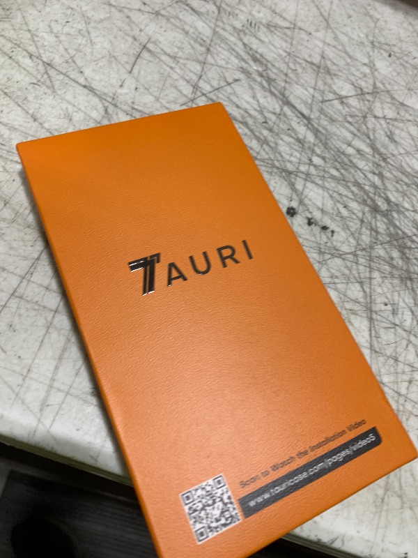 Photo 1 of TAURI 3 in 1 Magnetic for iPhone 13 Case, [Compatible with MagSafe] [with 2X Screen Protectors] Not-Yellowing, Military-Grade Protection Slim Phone Case for 13 Cover, Clear, 6.1"