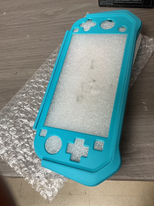 Photo 1 of Protective Case for Nintendo Switch Lite, Full Protection Switch Lite Cover, TPU Shock-Absorption and Anti-Scratch for Nintendo Switch Lite Skin with Bult-in Screen Protector & Thumb Grip Caps