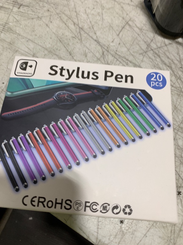 Photo 1 of 20 Pack Stylus Pen,Stylus Pen for Touchscreen High Precision and Sensitivity for Everyday Writing/Drawing,Universal Stylus Compatible with All Touch Screens,10 Colors