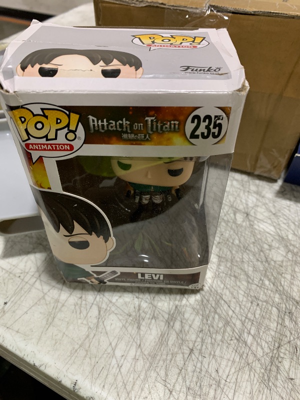 Photo 1 of Funko POP Anime Attack on Titan Levi Ackerman Action Figure