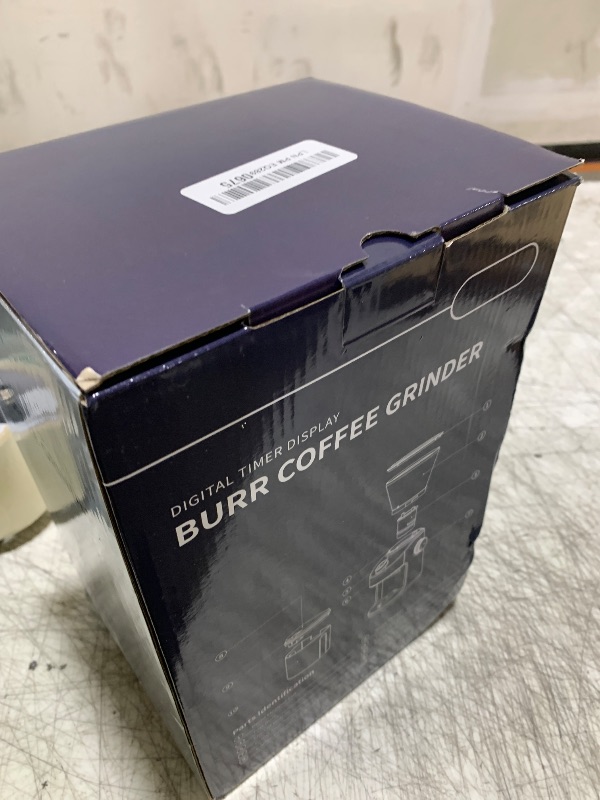 Photo 1 of SHARDOR Burr Coffee Grinder, Electric Coffee Bean Grinder with 32 Grind Settings, 40s Adjustable Timer, Chamber Cleaning Button for Home Use