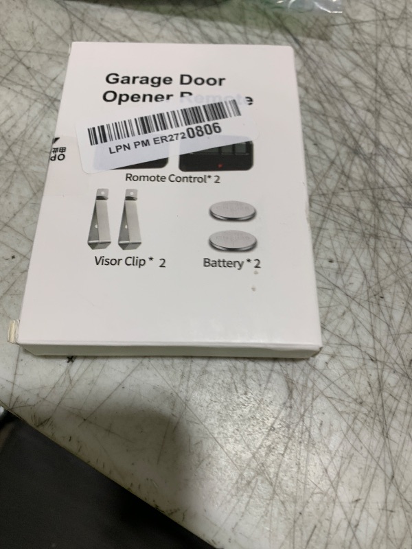 Photo 1 of 2 Replacement Garage Door Opener Remote,Compatible with Liftmaster Chamberlain Sears Craftsman Garage Door Opener Remote,Extra Battery,1993 to Present