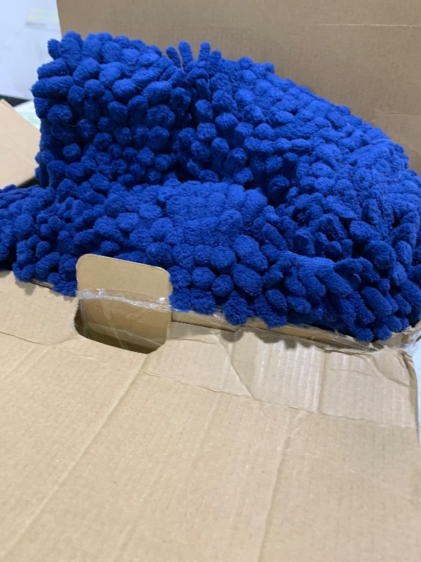 Photo 1 of Chunky Chenille Cushion Foam Bath Rug