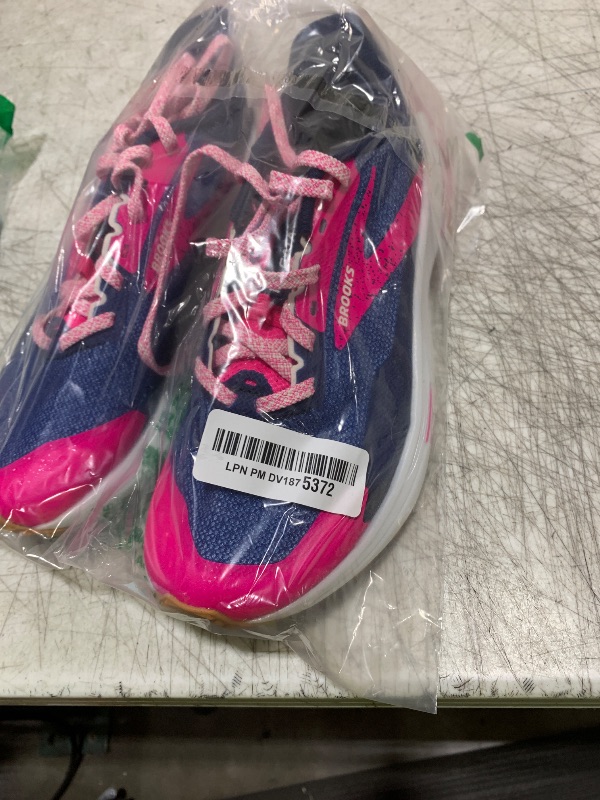 Photo 1 of Brooks Women's Catamount 2 Trail Running Shoe - Peacoat/Pink/Biscuit - 7.5 Medium