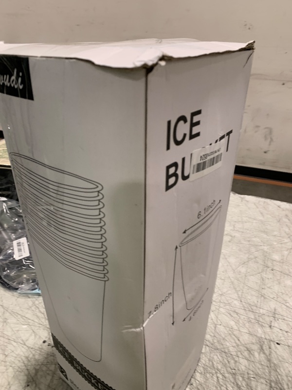 Photo 1 of 12 Pack Ice Buckets for Parties, Plastic Wine Cooler for Champagne, Beverage, Soda and Beer, Classic Wine Bottle Chiller for Wedding, Versatile Buckets as Vase, Flower Pot or Trash Bin, White