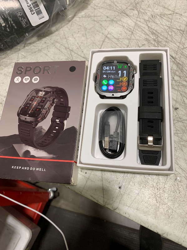 Photo 1 of mkzea smartwatch?Black