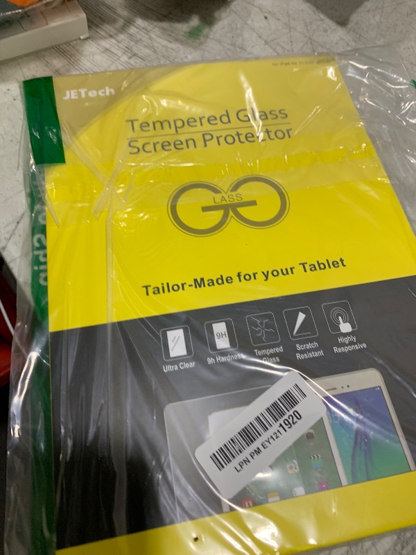 Photo 1 of JETech Screen Protector for iPad Air 11-Inch M3/M2 (2025/2024), 9H Tempered Glass Film, HD Clear, 2-Pack