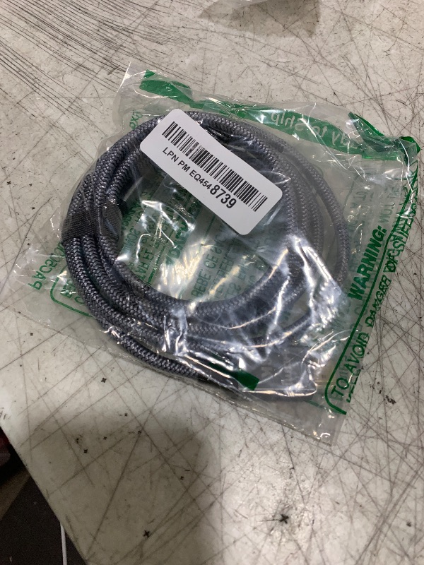 Photo 1 of Capshi 6.6ft 8K 4K@120Hz HDMI Cable 2.1, 48Gbps High Speed Cord for PS5/4, TV, Gaming Console, Monitor, 8K@60Hz, 2K@240Hz, 144Hz, Support HDR, eARC, DTS:X, HDCP 2.2 & 2.3, Braided, Grey