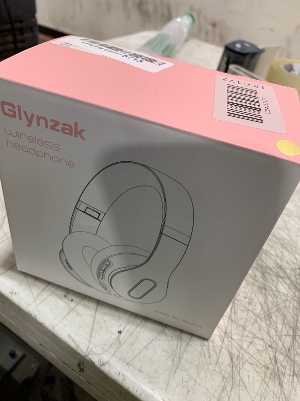 Photo 1 of Glynzak Wireless Bluetooth Headphones Over Ear 65H Playtime HiFi Stereo Headset with Microphone and 6EQ Modes Foldable Bluetooth V5.3 Headphones for Travel Smartphone Computer Laptop Rose Gold