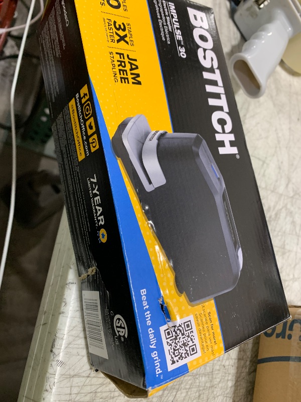 Photo 1 of Impulse 25 Electric Stapler, 25-Sheet Capacity, Black, Sold as 1 Each