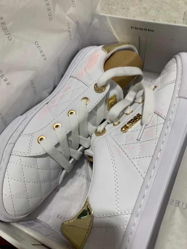 Photo 1 of Guess Women's Loven Sneaker, White, 8