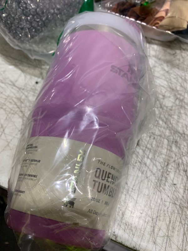 Photo 1 of Stanley Quencher H2.0 Tumbler with Straw 20 oz | Flowstate 3-Position Lid | Cup Holder Compatible for Travel | Insulated Stainless Steel Cup | BPA-Free | Lilac