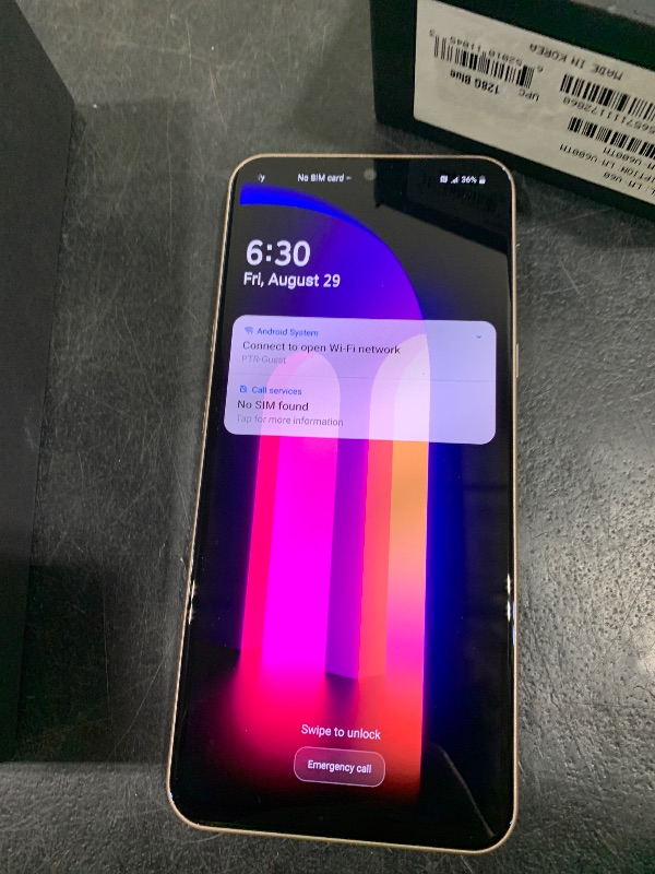 Photo 1 of LG V60 ThinQ 5G 128GB Android Smartphone, Classy Blue, 128GB, GSM Unlocked (Renewed)