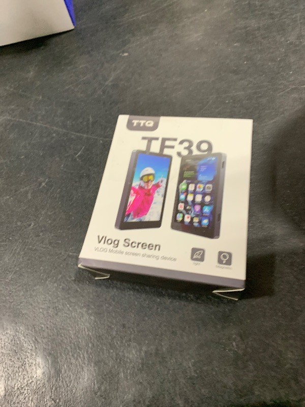 Photo 1 of Vlog Selfie Monitor Screen, Magnetic Phone Vlog Selfie Monitor Screen 4K 60fps Bluetooth Remote, Back Camera Monitor for Vlog Live Stream TikTok, Compatible with iPhone & Android
