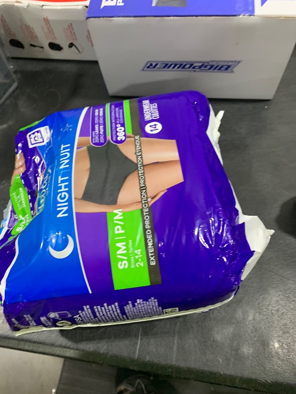 Photo 1 of Always Discreet Adult Incontinence Overnight Underwear for Women, Small/Medium, Up to 100% Bladder Leak Protection, 14 Count