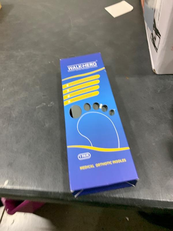 Photo 1 of Plantar Fasciitis Feet Insoles Arch Supports Orthotics Inserts Relieve Flat Feet, High Arch (Mens 10-10 1/2 | Womens 12-12 1/2)