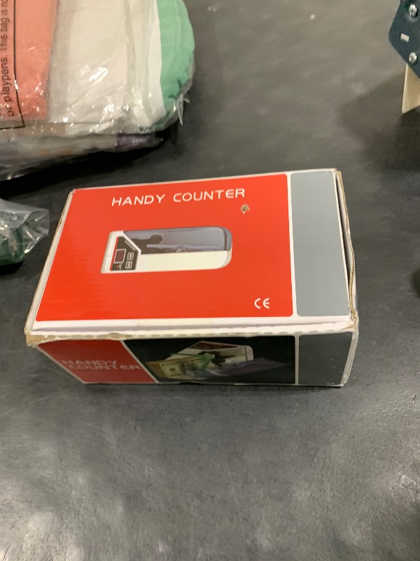 Photo 1 of V30 Mini Money Counter Portable Bill Counting Machine, 600pcs/min Banknote Paper Multinational Currency Counting