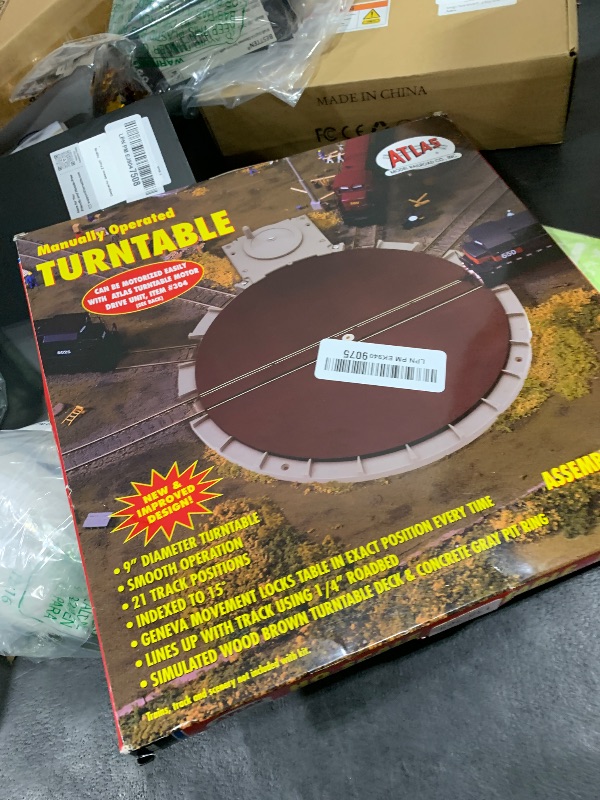 Photo 1 of ATLAS MODEL 305 Turntable Manual N/S HO