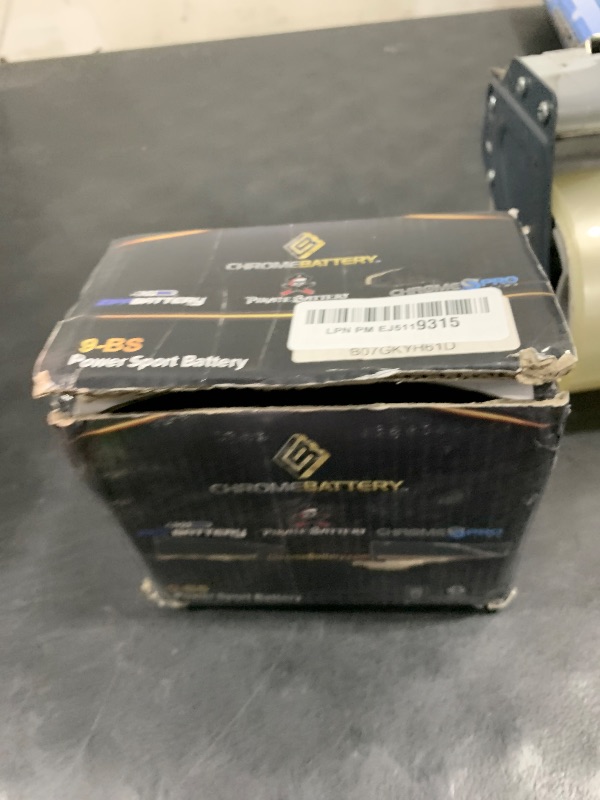 Photo 1 of Pirate Battery YTX9-BS 12 V 120 CCA AGM – Maintenance-Free 8 Ah Battery for ATV, Motorcycle, Scooter, Jet Ski – T3 Nut & Bolt Terminal – Fits Yamaha Raptor 350, Honda CRF450, Polaris Trail Blazer