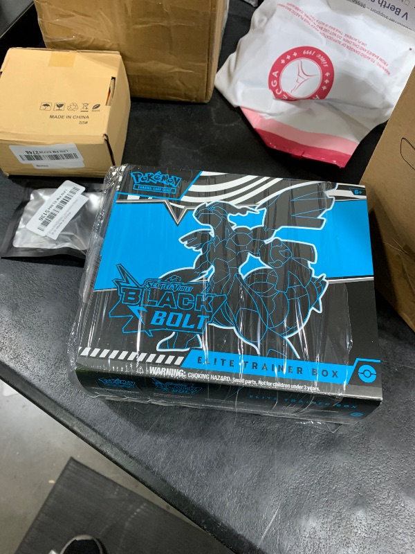 Photo 1 of Pokemon TCG Scarlet & Violet 10.5 Black Bolt Elite Trainer Box