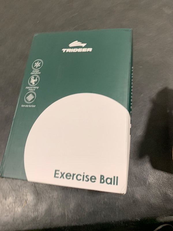 Photo 1 of Trideer Yoga Ball for Pregnancy Office Ball Chair– Exercise Ball for Birthing, Labor, Stretching & Core Workout – Anti-Burst, Slip-Resistant for Home Gym, Flexible Seating & Physical Therapy