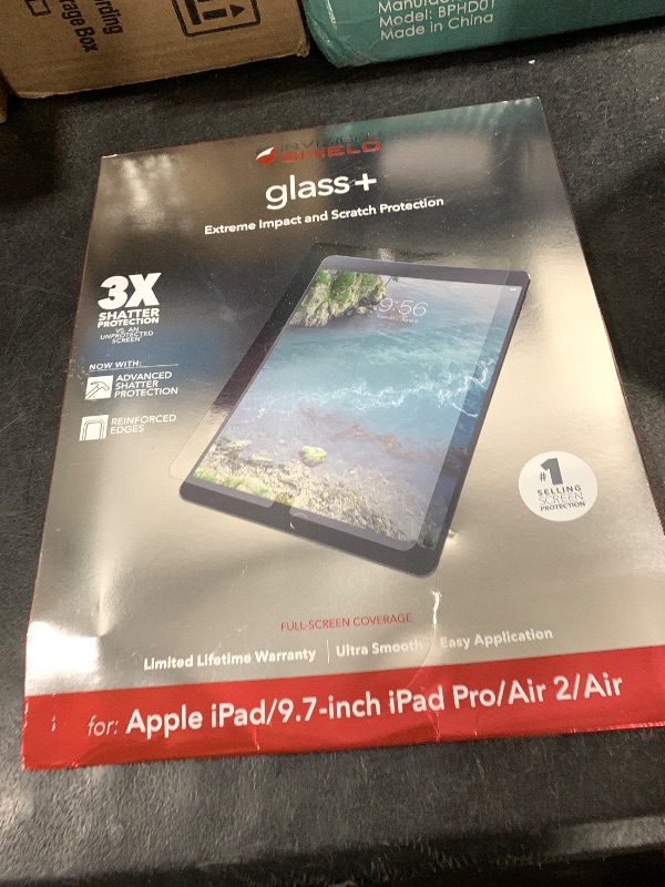 Photo 1 of Invisible Shield ZAGG InvisibleShield Glass Plus - Tempered Glass Screen Protector Made for The Apple iPad Pro 11 Inch - Clear