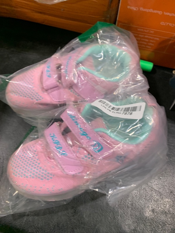Photo 1 of Nsasy Roller Shoes USB Charge Girls Boys Sneakers with Wheels LED Roller Skates Shoes